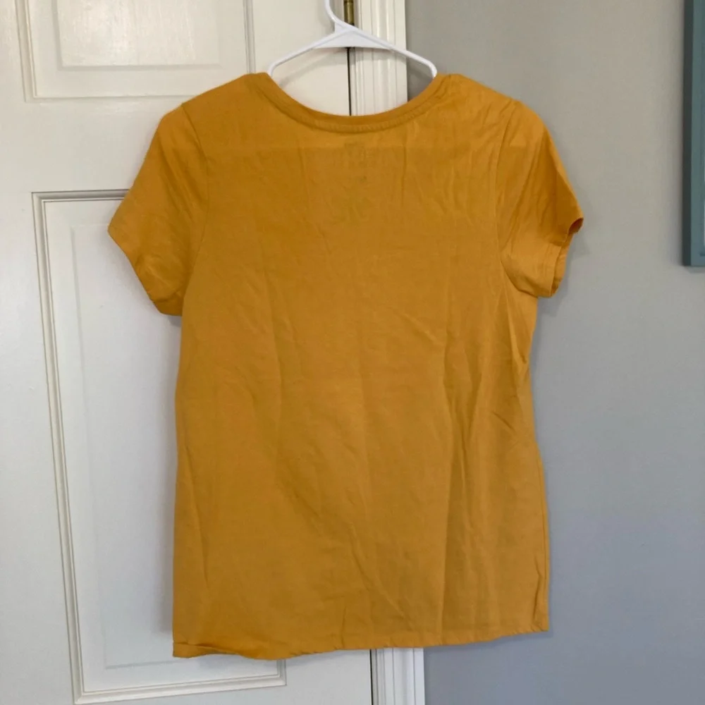 Disney Mickey and Minnie Short Sleeve Tee - Yellow - Picture 3 of 4